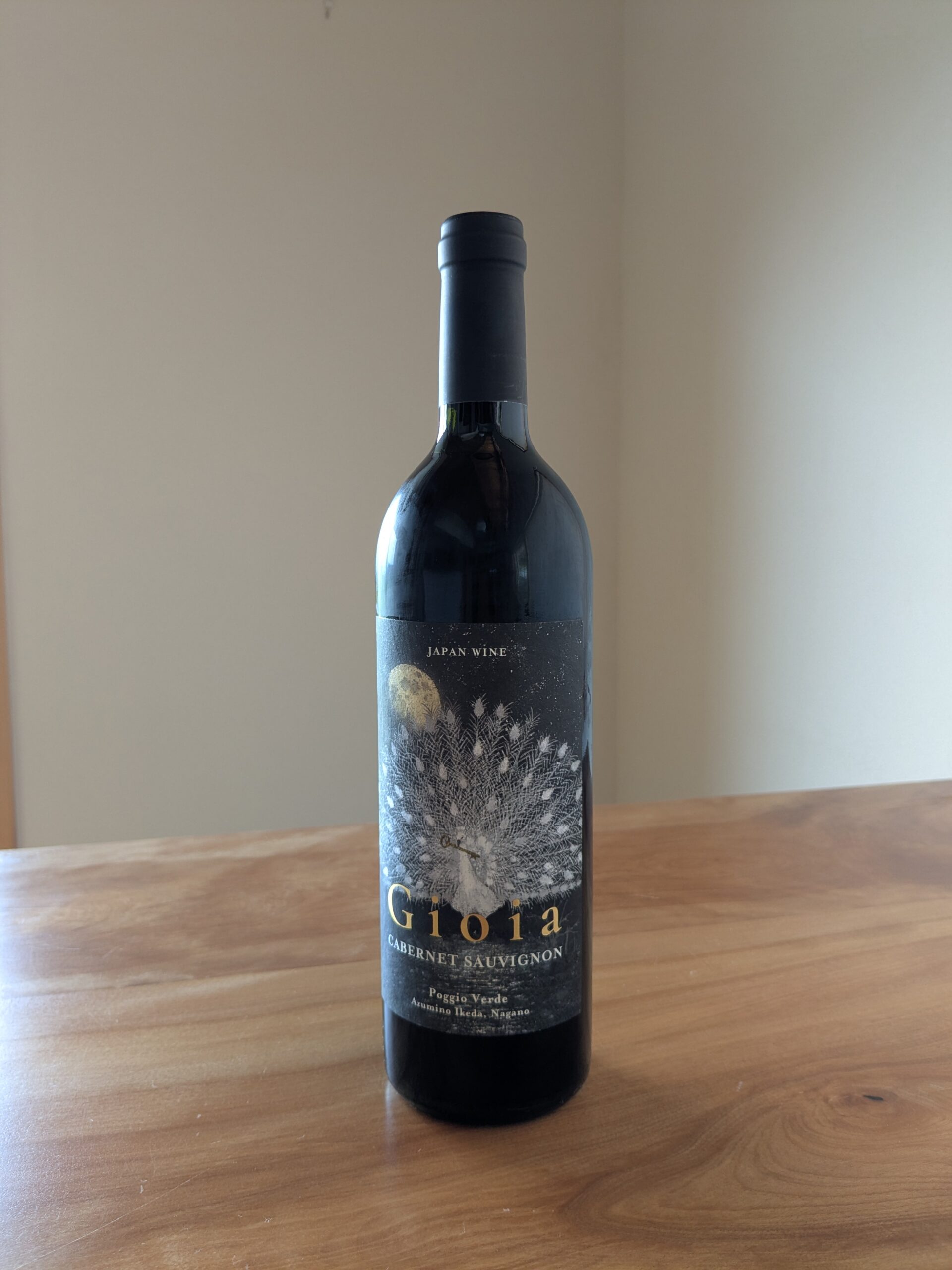 Gioia  CABERNET SAUVIGNON 2024（ジョイア   カベルネ・ソーヴィニヨン 2024）